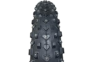 High-performance studded fat bike tires for exceptional winter traction