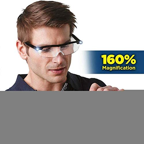 QMZDXH Luce di Lettura Brillante Occhiali da Vista...