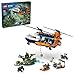 Produktbild Lego City Jungle Explorer Hubschrauber Spielzeug im Basislager  Kinder Spielzeug Abenteuer Bauset für Jungen und Mädchen ab 8 Jahren  mit 5 Minifiguren und Gorilla-Figuren  Geschenkideen zum