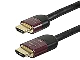 Monoprice Premium 50ft Cabernet Series High Speed HDMI® Cable w/RedMere® Technology Supports Ethernet, 3D, 4K and Audio Return