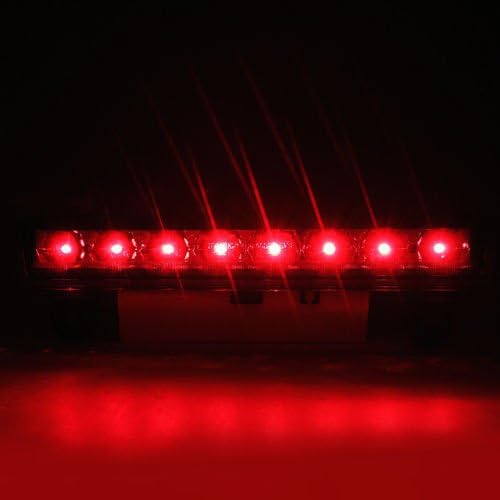ECOTRIC Rear Roof High Mount 3RD Third Brake 12 LED Light Brake/Stop Cargo Tail light Lamp Waterproof Compatible with 00-06 Tahoe/Suberban/Yukon