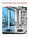 VEVOR UV Light, 110W Ultraviolet Lamp with Ozone Purifier, UVC Lamp with 30/60/120 Minutes 3-Gear Timer and Remote Control, for Room up to 600 sqft, UVO Lights for Living Room, Bedroom, Hotel, School