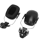 Helmet Attachable Noise Reduction Hard Hat Ear Muff for Construction Site with 27db Rating for Su...