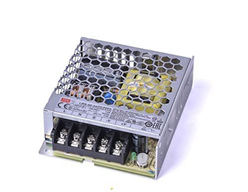 KingLed – MeanWell Fuente de alimentación Meanwell Modelo LRS-50-24 50W 24V Transformador Switching Mean Well NO resistente al agua IP20 para Tiras LED – cód.1991