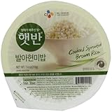 CJ Cooked Budding Sprouted Brown Rice, 7.4-Ounce(Pack of 6)