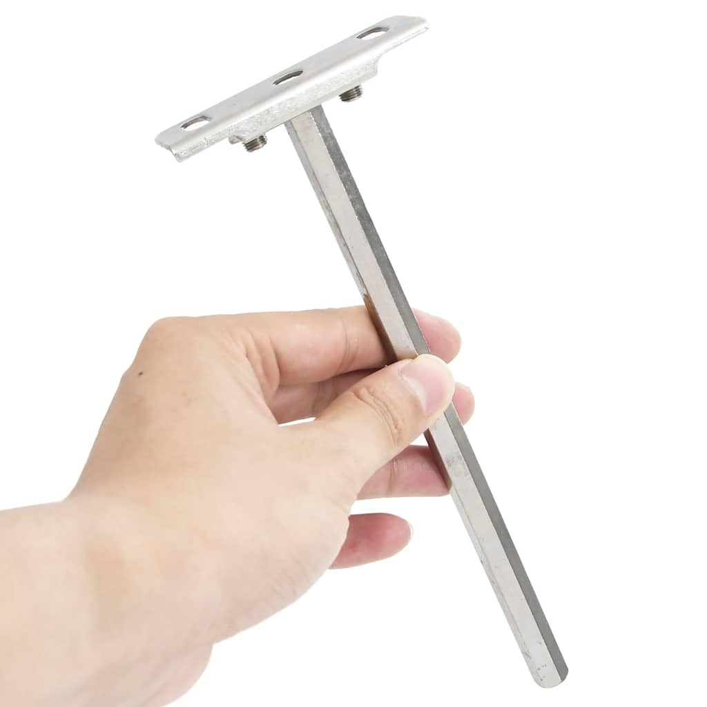 Soporte flotante invisible de acero inoxidable y metal, diámetro de 12 x 200 mm, 12 unidades, capacidad de carga de 30 kg, par de soportes de pared para estantería de madera, montaje y