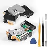 TECTINTER PVR-802W Laser Lens for PS2 Slim Laser Replacement Parts with Repair Tools, Compatible with PS2 Slim 70000 90000 Series Console Repair Part Replacement