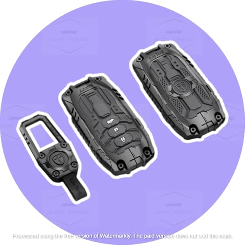 Image of Auto Thrill Premium Luxury Waterproof New Transformer Series Cover for Honda BRV, WRV, CRV, Jazz, City 2 Button (Black)