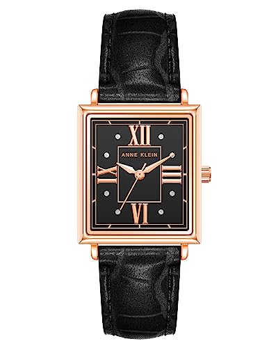 Anne Klein ���f�B�[�X �N���R�O���C�� ���B�[�K�����U�[�X�g���b�v�E�H�b�`, �u���b�N/���[�Y�S�[���h, AK/5000RGBK�B