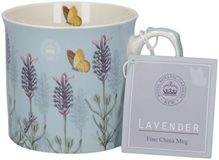 Creative Tops Royal Botanic Garden Kew Lavender Fine China Palace Mug, Blue