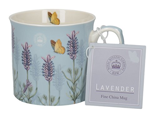 Creative Tops Royal Botanic Garden Kew Lavender Fine China Palace Mug, Blue