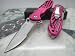 Tac-force Assisted Opening Speedster Pink High Carbon Rescue Glass Breaker Pocket Knife