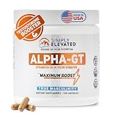 Simply Elevated Alpha-GT - 14-in-1 Male Enhancing Supplement, Testosterone Booster for Men with Ashwagandha, Tongkat Ali, Tribulus & Fenugreek, Supports Masculine Energy, Drive & Confidence, 2500 mg