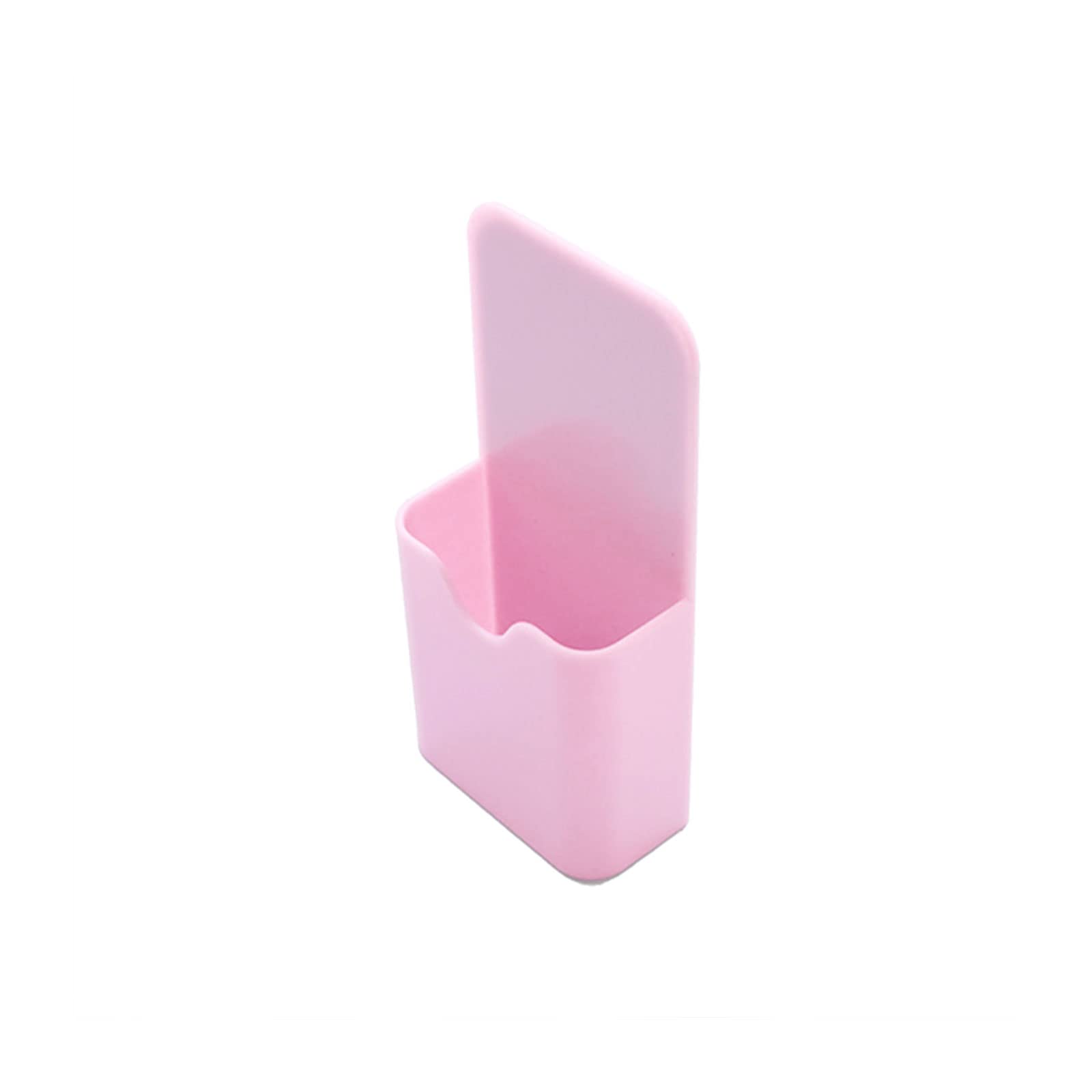 WYLZLKX Plastic Magnetic Pen Holder Pencil Cup Marker Storage Box for Whiteboard Fridge-pink