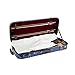 Crossrock Fiberglass Double Violin Case for Two Full-size Violins with TSA Lock-Navy Blue (CRF2020DVNVBL)