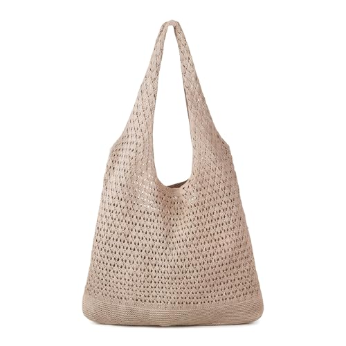 Bolso de Playa Crochet para Mujer Estilo Boho Grande miniatura 1