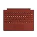 Price comparison product image Microsoft Surface Type Cover, for Surface Pro Alcantara, Red (International Layout Keyboard)