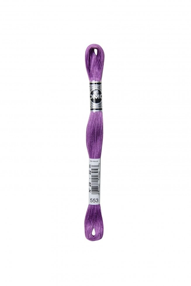 Fil à broder DMC 553 pour personnaliser vos linges de maison