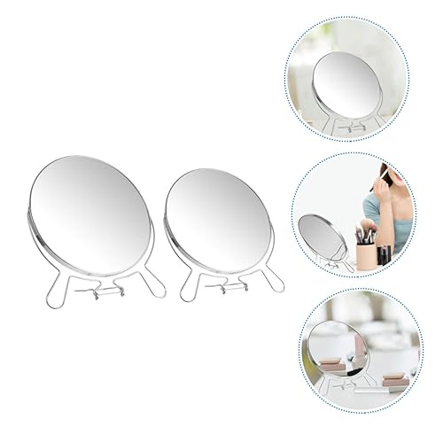 Miroir maquillage bureau double face rotatif pour application précise