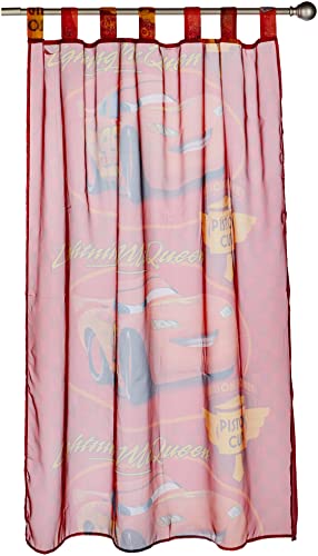 Herding Disney Cars Rideau en Polyester Multicolore 160 x 140 cm