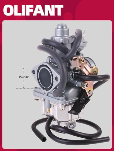 Image of Carburetor For Honda Recon 250 1997-2006 TRX250TE TRX250TM 2002-2006 With Air Filter