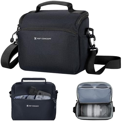 Image of K&F Concept Camera Sling Bag Small Crossbody Camera Case DSLR /SLR /Cute Compact Shoulder Photography Bags for Photographers