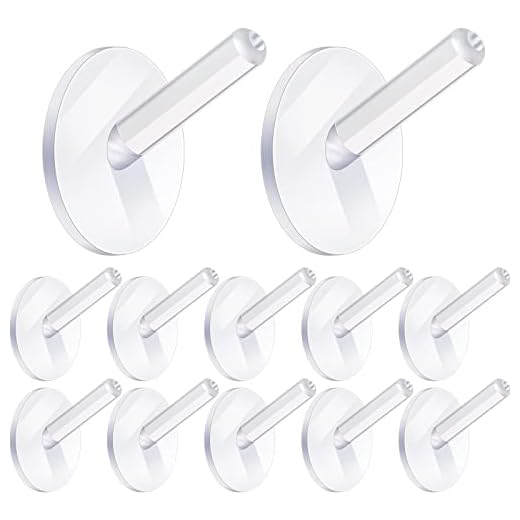 Namalu 12 Pieces Hat Hook for Wall Acrylic Hooks Clear Adhesive Hooks Mounted Cowboy Hat Rack Adhesive Coat Hooks Decorative Robe Hook for Bathroom Kitchen Hanging Clothes Towel Bag Purse and More