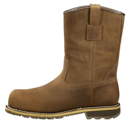 Carhartt Men's Traditional Welt Waterproof 10-inch Soft Toe Wellington3