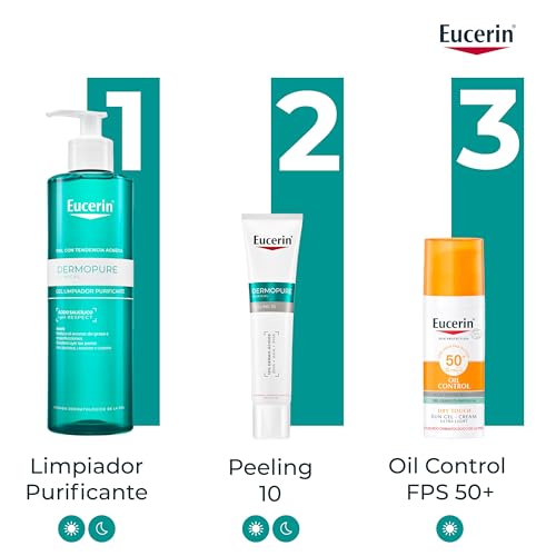 Miniatura 10 de Eucerin Dermopure Clinical Peeling 40 Ml , Tratamiento De Noche Renovador Y Rellenador De Arrugas, Corrige Las Imperfecciones, Fórmula Clínica Que Combina Un 10 De Bha, Aha Y Pha Y Ácido Salicílico