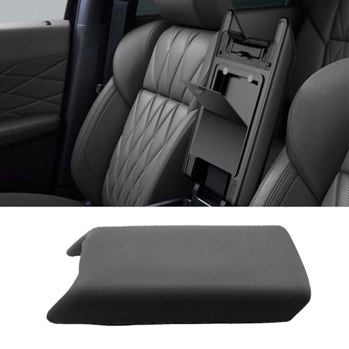 Image of CDEFG for 2026 Mitsubishi Outlander Center Console Cover for 2026 Mitsubishi Outlander GN Accessories Armrest Cover Middle Console Protector w /Hidden Storage Pocket (Gas Version Only, Non-Sport)