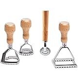 Fácil de usar: ¡haz que cocinar sea más fácil! Todo lo que tiene que hacer es presionar como si estuviera usando un sellador. El cortador es ideal para prensar esmaltes caseros. El corte está limpio. La masa de hojaldre y pasta se puede cortar fácilmente en un tamaño específico.