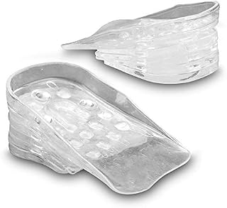 RTDEP 5-Layer Height Increase Insole Silicone Men Women Heel Cushion Inserts Adjustable Invisible