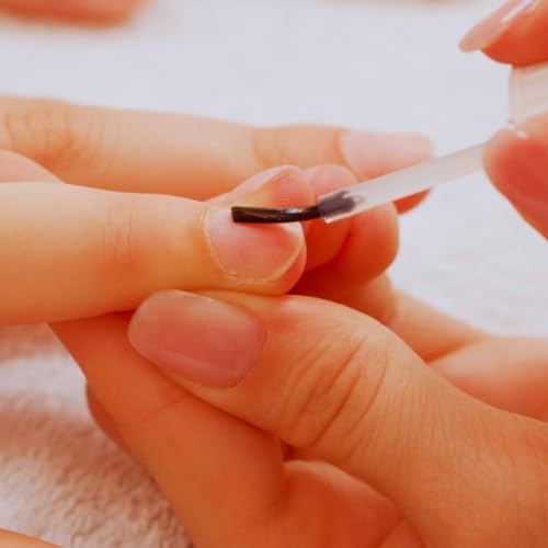 Image of Nails & More Base Coat Nail Polish, Argan Oil-Infused Gel Shine, Strengthening Nail Base, Smooth Finish | 10ml