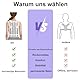 DAILIENFUS Rücken Geradehalter,Haltungskorrektur Rücken Damen Und Herren Verstellbare Haltung Korrektur Gurt Atmungsaktive Back Posture Corrector-Verstellbare Gerade Haltungstrainer (Grau, M)