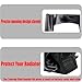 VPZMT 2017-2023 Vivid Black Chin Spoiler/Fairing Front Spoilers Radiator Chin Cover for Harley Road King/Street Glide/Road Glide/Electra Glide Models, Replace# 57200269 (N)