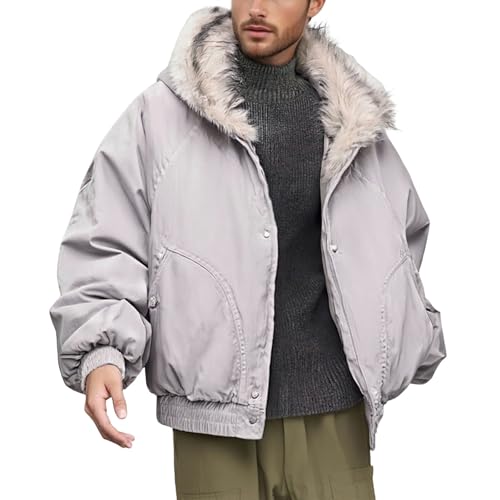 Veste d'hiver chaude pour homme avec poches zippées imperméables