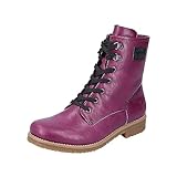 Schuhweite : Medium Rieker Damen 73512 Schnürstiefel, Rot, 40 EU