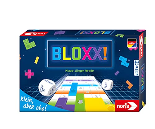 Preisvergleich Produktbild Noris 606101796 Bloxx, der Videospiel-Klassiker als Würfelspiel