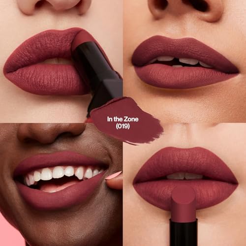 Image of REVLON ColorStay Suede INK Lipstick, Waterproof, Longwear, Transfer proof, Antioxidant-rich Vitamin E, With Vegan Formula made without parabens, In The Zone - 019