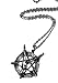 exoticdream Invert Pentacle Pentagram Ghost Skeleton Laveyane Baphomet Pewter Pendant + 24