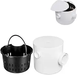 Caixa de Gordura Herc com Cesto 250 x 250 x 75mm 2305 Redonda