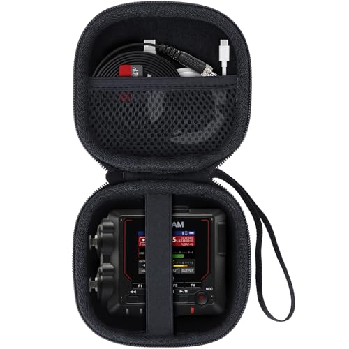 Lebakort Storage Case Compatible with TASCAM FR-AV2 Compact 32-bit Float Field Recorder Timecode...