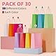 GIFTSAY 30pcs Papier Party Taschen 10 Farben Geschenk Taschen kleine bunte Papier-Geschenk-Taschen mit Griffen für Party Supplies