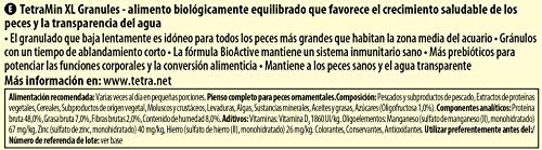 Alimento TetraMin XL Granules que asegura agua clara y peces sanos en el acuario 3