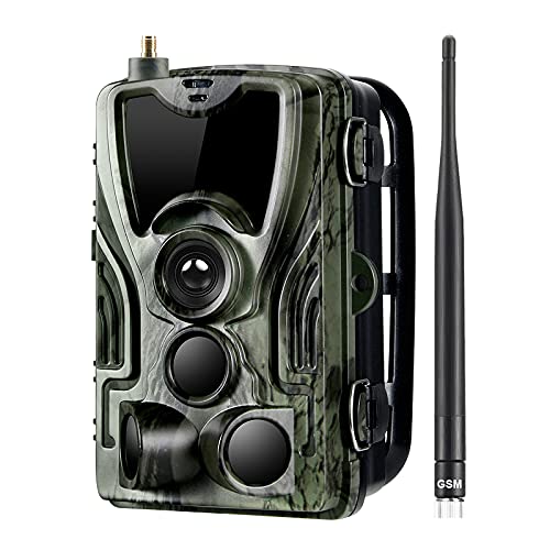 Sannofair 20MP/16MP/12MP Wildkamera Jagdkamera für Wildtiere mit Nachtsicht Bewegungsaktivierung, 0,3s…