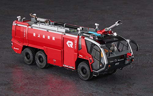 Image of Hasegawa 1 /72 Scale Rosenbauer Panther 6x6 Airport Crash Tender Plastic Model Building Kit #54005