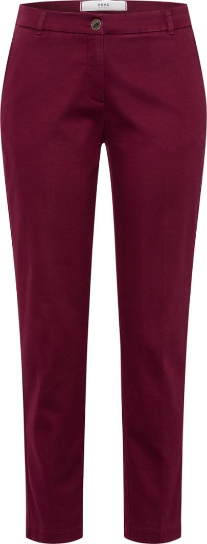 BRAX Women's Style Maron S Winter Dream Trousers, Cherry, 34W x 32L