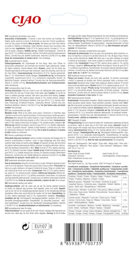 INABA Churu Püree Katzen-Leckerli - Katzenpaste zum Füttern aus der Hand - Köstliche Katzensnacks zum Schlecken - Katzensticks mit Hühnchen und Käse - 1 Packung / 4 Sticks, 14 g (4er Pack)