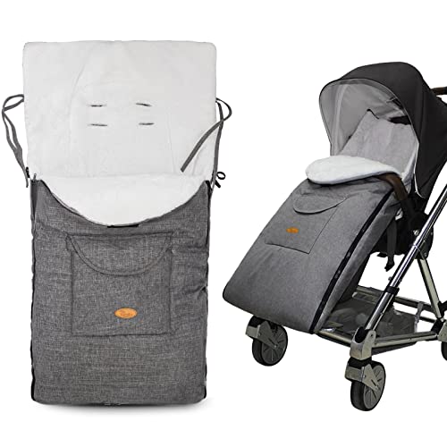 Luchild Sacco Termico Passeggino Universale, Sacco Termico Nanna per Bambino con Fodera in Caldo...