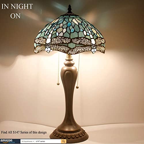 Image of WERFACTORY Tiffany Lamp Series Stained Glass Style Lampshade Decorative Living Room Bedroom